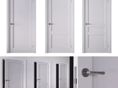 Doors Belgravia Anzio S-DG 3D model