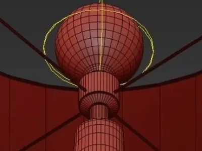 Miller Floor Lamp 3D model