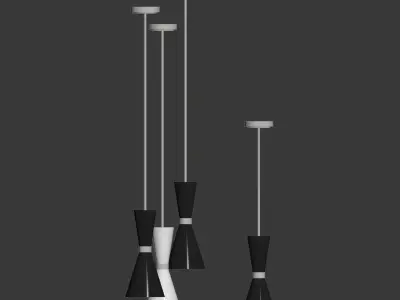 Chandelier Delightfull Cairo Pendant 3D model