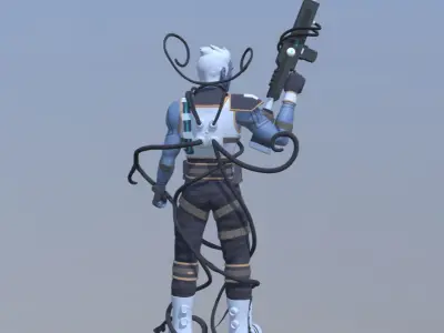 Future Soldier Model 3D model