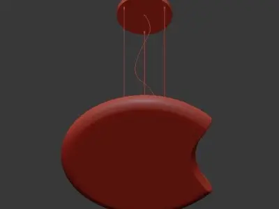 ALMA chandelier 3D model purchase