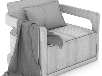 RH Outdoor Cassale collection 3D model