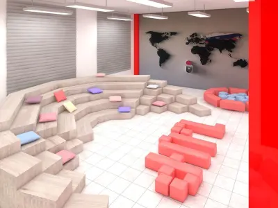 innovation hub 3D model