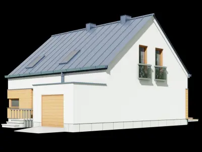 House Amoniusz C1V6 3D model