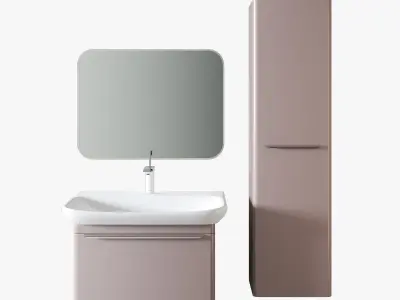 Keramag my day bathroom furniture collectio 3D Model Pack