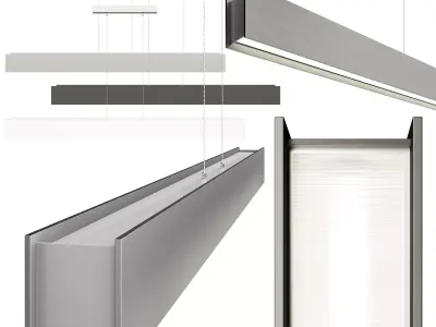 Lamp Vandor LED Linear Suspension 3D model