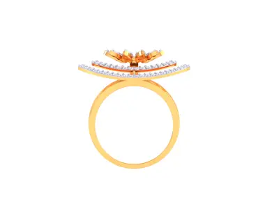Women Ring MTL 3dm STL OBJ FBX Details 3D print model 5