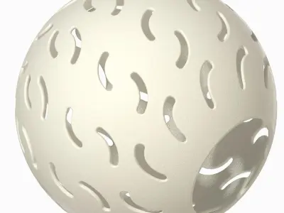 Premium Lamp Top Cover 3D print model