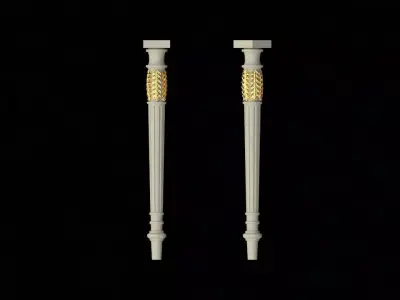 leg High quality 3d models for processing on a cnc machine  3D model shop