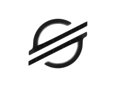 Stellar Coin v2 002 Low-poly 3D model