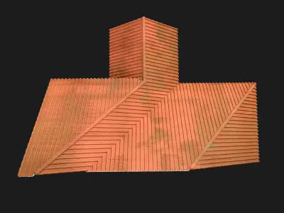 Realistic Roof Collections 21 3D model