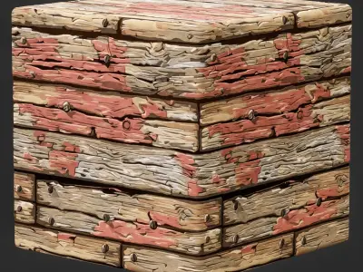 Stylized Wood Seamless Texture  Texture