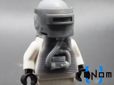 Concept Pilot Brick Armor 3D Print Model 3D print model