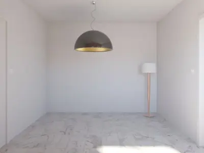 INTERIOR luz natural Low-poly 3D model