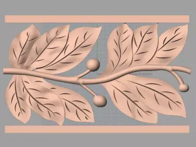 Artcam Aspire 3D relief models STL Files used for CNC E554 3D model