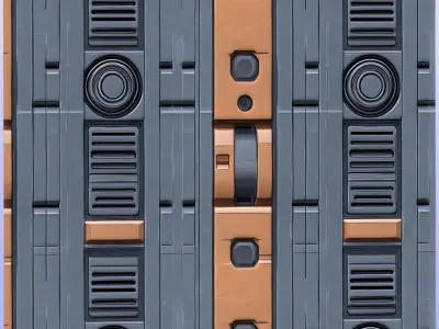 SciFi Seamless Texture Texture 30