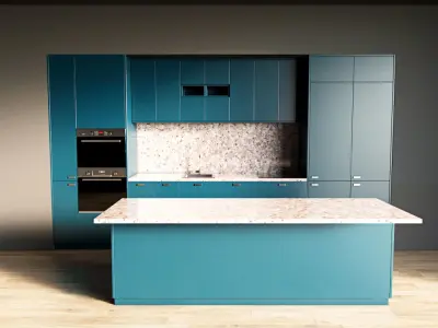 32-Kitchen8 matte 3 3D model
