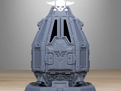 Vaskar Drop Pod 3D print model