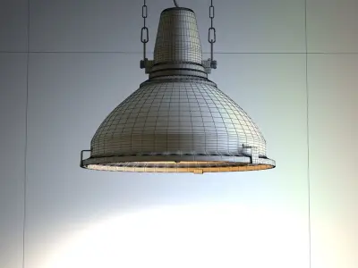  INDUSTRIAL LIGHTS collection  3D model