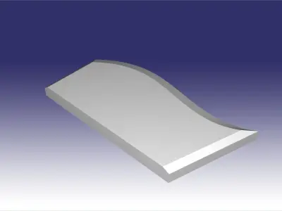 headstone wave dbl 3D model