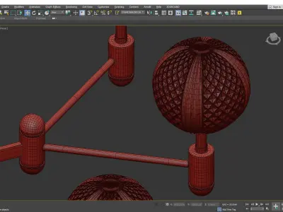 LUARA CH D Low-poly 3D model