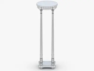 0356 - Bar Chair Low-poly 3D model