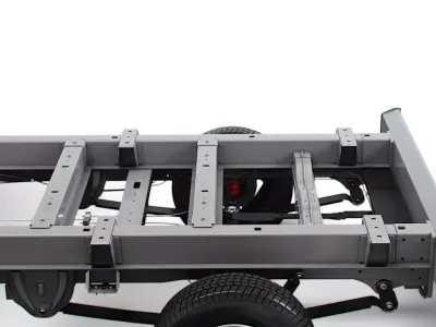 Toyota ProAce Max Chassis DoubleCab L3 2026 3D model