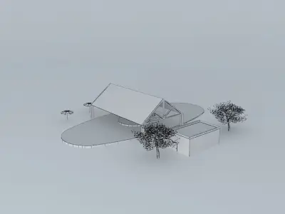 Dolphin Nursery SeaWorld Orlando 3D model