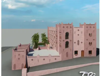 MOROCCO HOTEL 3D model