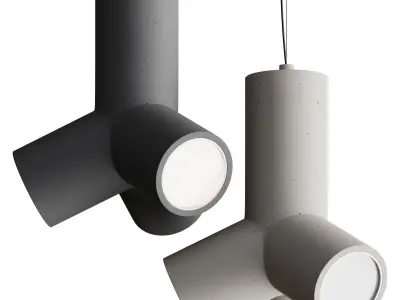 URBI and ORBI TUUUB Hanging lamp 3D model