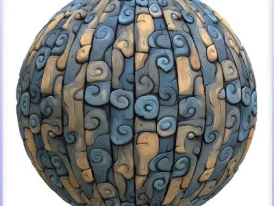 Stylized Wall Seamless Texture Texture 101