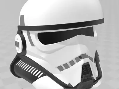 Star Wars Patrol Trooper Helmet 3D print model