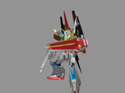The Mecha Attacker 25 3D model
