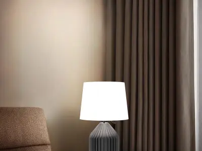 Table Lamp 3D print model 11