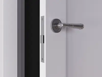 Doors Belgravia Anzio S-DG 3D model