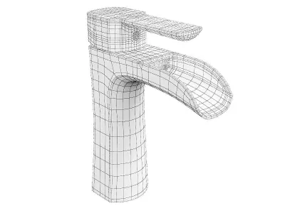 Bathroom faucet design v01 3D model