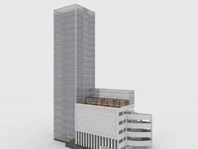 Tower 1  3D model