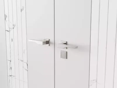 Door set 19 3D model