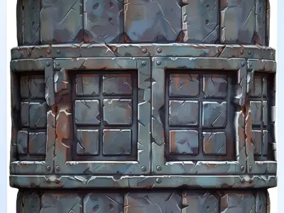 Stylized Wall Seamless Texture Texture 136