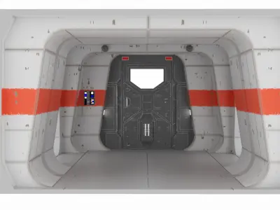 Rogue One - Profundities Hallway - Complete set 1-6 scale 3D print model