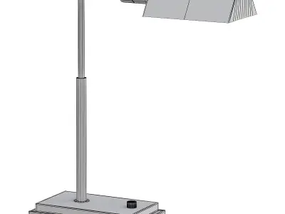 TOWNHOUSE bronze table lamp 3D model