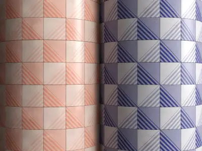 Materials 21- Pattern Tiles PBR Texture