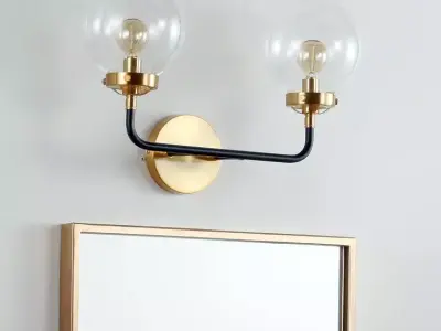 Claudio Light Armed Sconce 3D model