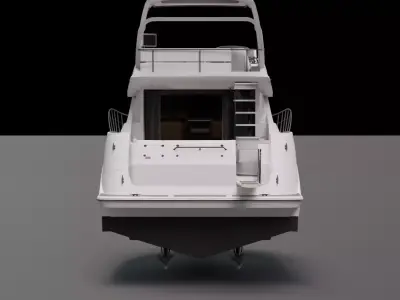 boat model 3D model by Cosmos-Design