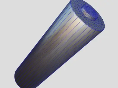 Battery AA Low-poly 3D model