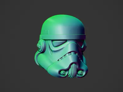 Stormtrooper helmet 3D model
