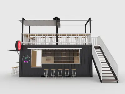 Container Bar 1 3D model