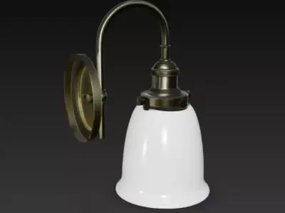 wall lamp 3D model 38