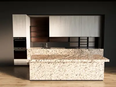 36-Kitchen12 texture 3 3D model