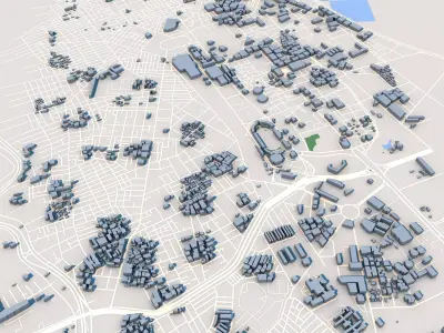 Alexandria City Egypt 3D model